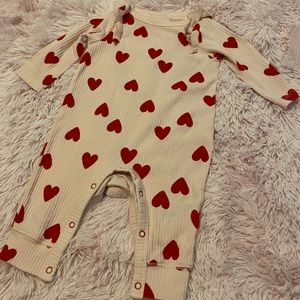 Cat & Jack baby girl valentines outfit!